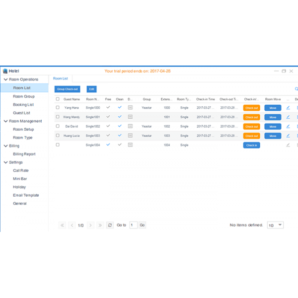 Yeastar Hotel Activation License for S-50 PBX